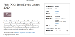 Preview: Leza García TINTO DE LA FAMILIA CRIANZA 2020 Preview: Leza García TINTO DE LA FAMILIA CRIANZA 2020